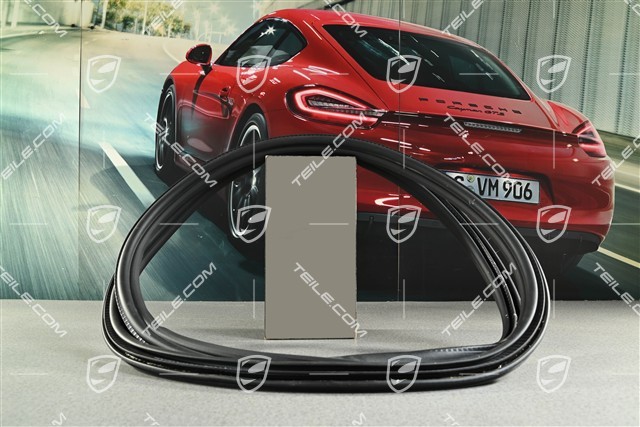 Trunk lid gasket / seal, rear