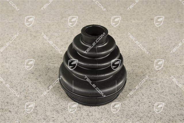 Front axle outer joint dust boot / rubber bellow, L=R