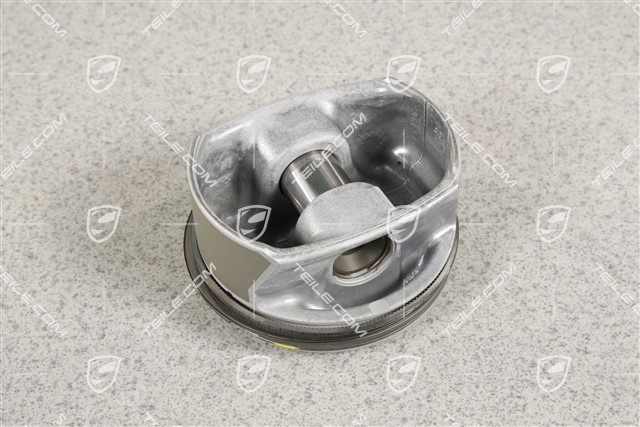 Piston complete with piston rings, snap rings / circlips, piston pin / Cyl. 1-4 554-559 G, GTS / S