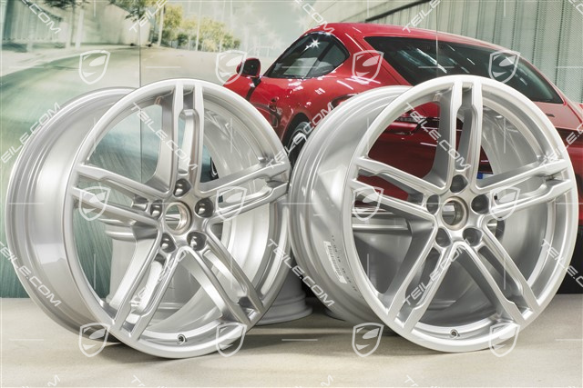 19" Komplet felg Macan Turbo/Sport Design, 8,5J x 19 ET21 + 9J x 19 ET21