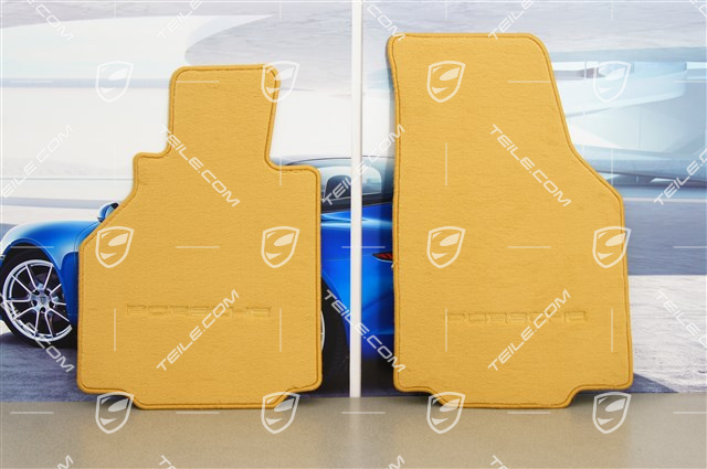 Fußmatten-Set, 2-teilig (996 und 986), "savanna" beige Fußmatten-Set, 2-teilig (996 und 986), "savanna" beige