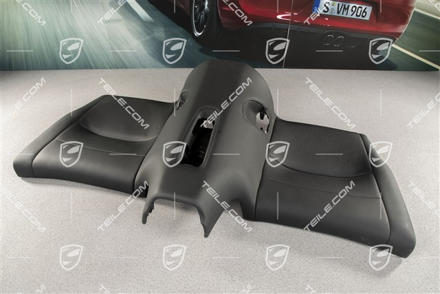Coupe / Targa/  Cabrio, Notsitzkissen, Leder, Schwarz