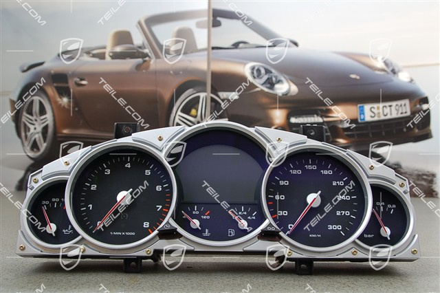 Instrument cluster, 4,8 L V8 Biturbo Instrument cluster, 4,8 L V8 Biturbo