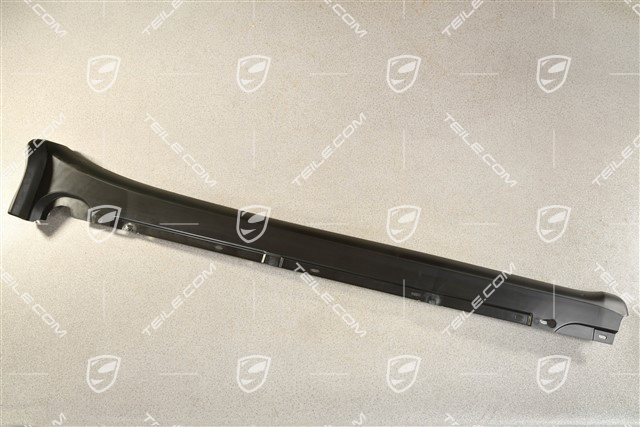 Sill cover, satin black, C4 / C4S / Turbo / GT3 RS, R