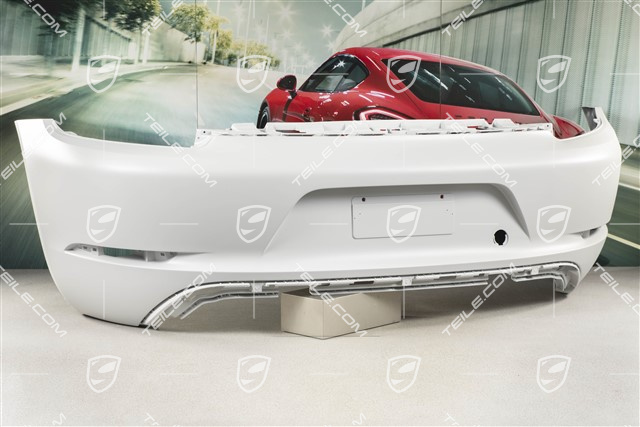 Rear bumper, without ParkAssist/PDC