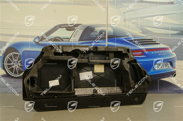 Schowek na narzędzia, bez trójkąta ostrzegawczego, czarny