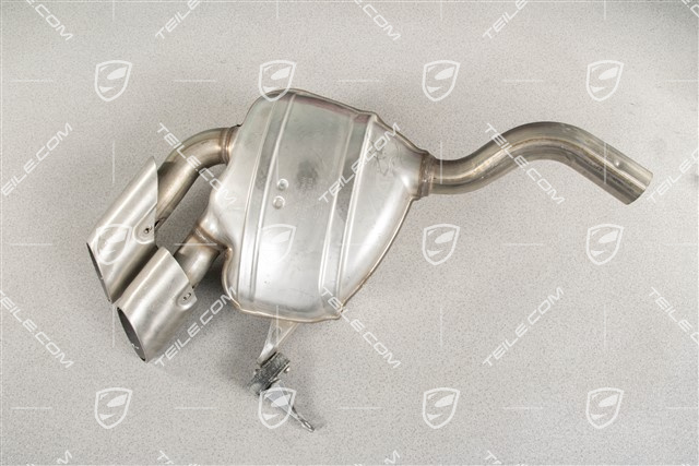 Rear muffler 3.0L 180kW, R