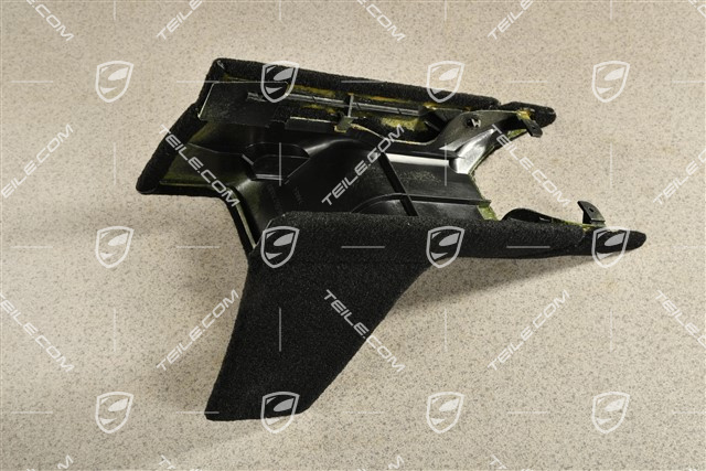 Centre console cover, Cloth, Black GT2 / Carrera RS Street version