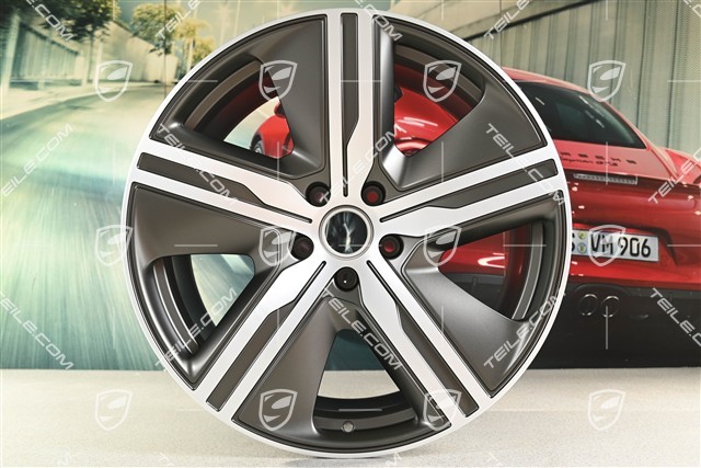 22" felgi Macan Exclusive Design, komplet, 9J x 22 ET29 + 11J x 22 ET47, Turbonit