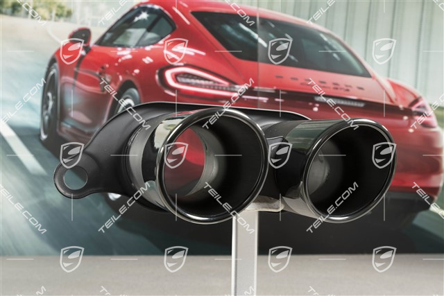 GT3 tail pipe, black