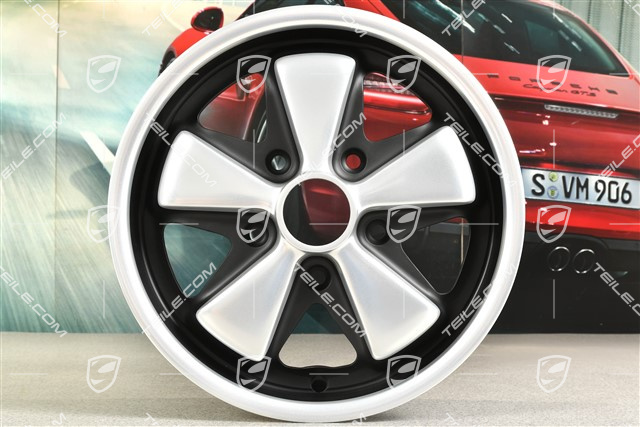 15" Fuchs Felge, 5,5J x 15, Bj. 1969, restauriert