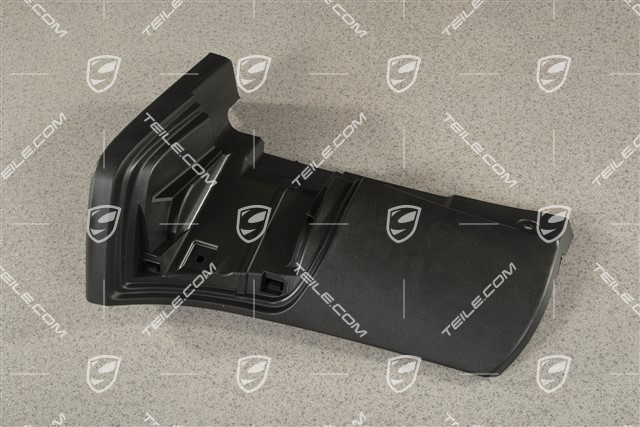 Spoiler / Verkleidung / Blende, Hinten, Schwarz, L