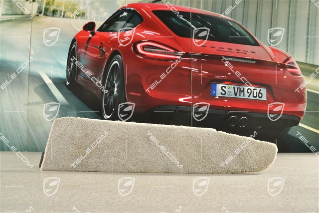 Seat frame trim cover, Steel Grey, L