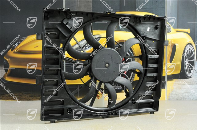 Air duct with fan, 3.0L 245KW / 3.6L 220KW