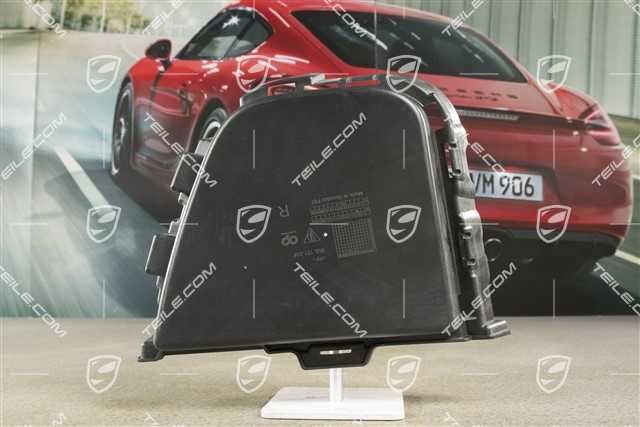 Air duct closed, black, R