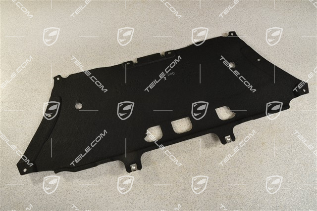 Underbody protection trim reinforced, Engine Under Tray, front / standard suspension