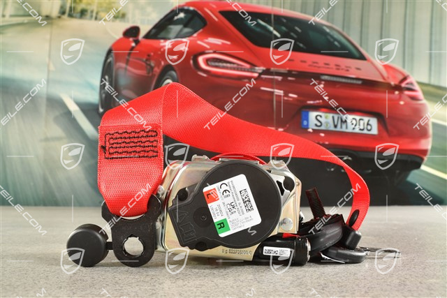 Targa / Coupe, Sicherheitsgurt, Vorne, Indischrot, L=R