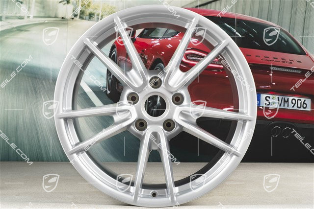 20-inch wheel rim Carrera, 11,5J x 20 ET67, for summer wheels, brilliant chrome finish