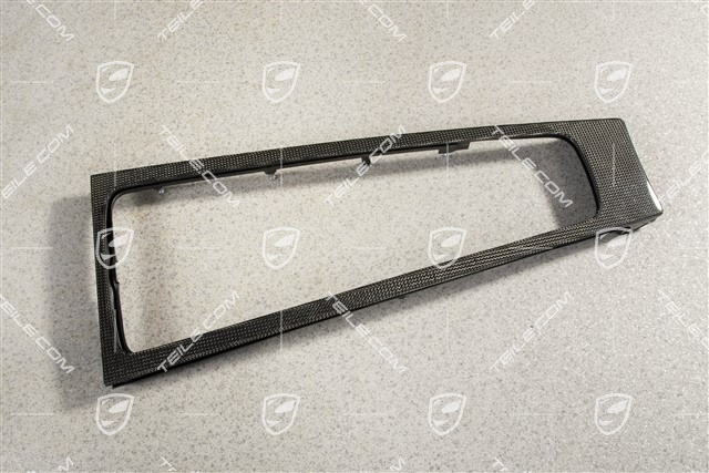 Centre console trim, Carbon
