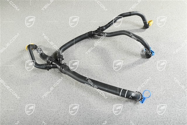 Turbo / Turbo S, Cooling system Water hose / line, heat exchanger