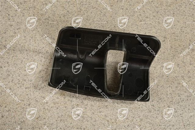 Türschloss, Blende, Schwarz, Vorne = Hinten, R