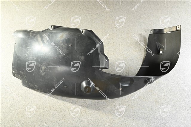 C2, Rear wheel-well liner, front part, L
