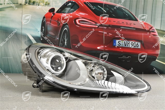 Xenon headlight set, without control unit and D1S xenon bulb, without curve light, R