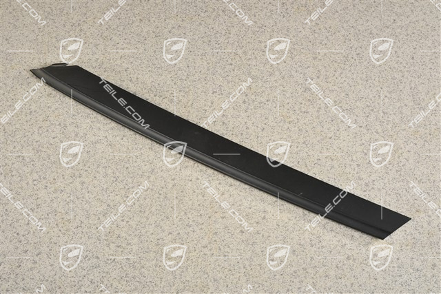 Front bumper disc / trim, Sport Design Package, middle, Black matt, L