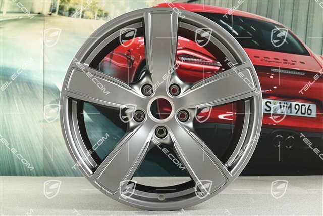 20" Felga Carrera Sport, 10,5J x 20 ET47, Platinum satynowy półmat