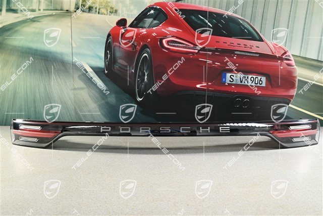 Heckleuchte Abschlussblende / Heckblende mitte, Sondermodell "Platinum Edition"