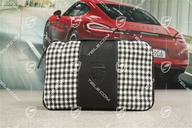 Porsche Classic first aid kit, PEPITA pattern bag