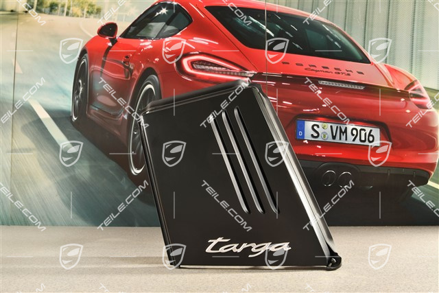 Targa, Blende, Seitlich, Targa Bügel, Schwarzmatt, R