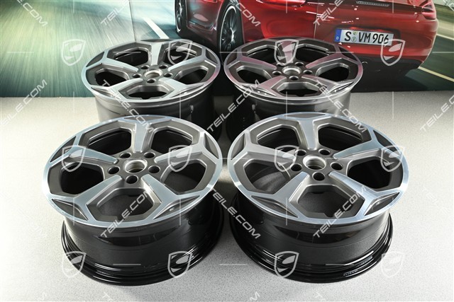 20" Taycan Offroad Design Felgensatz, 9J x 20 ET54 + 11J x 20 ET60