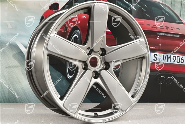 19" Felga Macan Sport Classic, 8,5J x 19 ET21, Platinum satynowy półmat