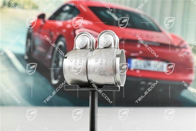 Main exhaust muffler Clamp / Sport exhaust system