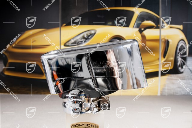 Tailpipe, chrome, Turbo, R