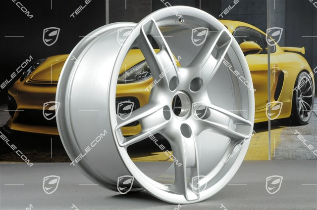 18-inch Boxster S alloy wheel, 9J x 18 ET43