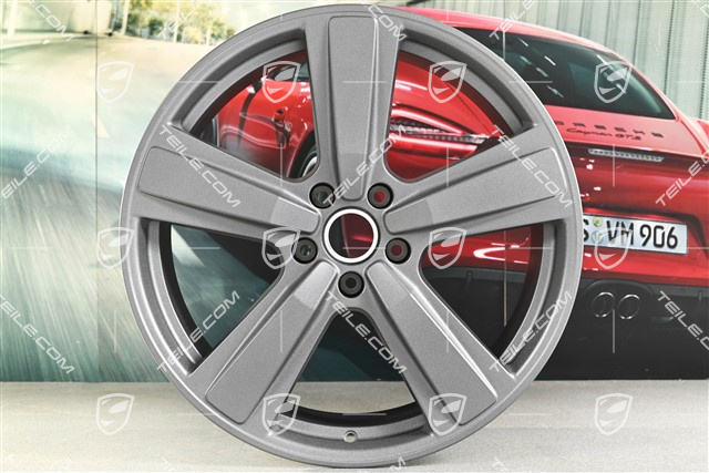 22" Felge Cayenne Exclusive Design Sport, 10J x 22 ET48, vesuvgrau