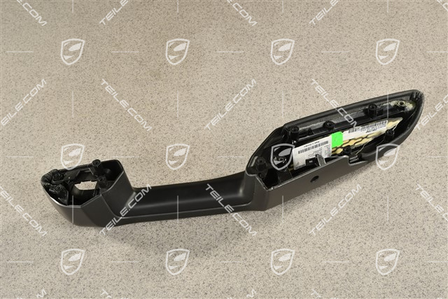 Armlehne, Türverkleidung, Hinten, Leder Schwarz, L