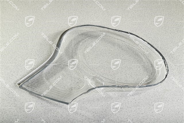 Litronic-Scheinwerferglas (Bi-Xenon), geriffelt, L