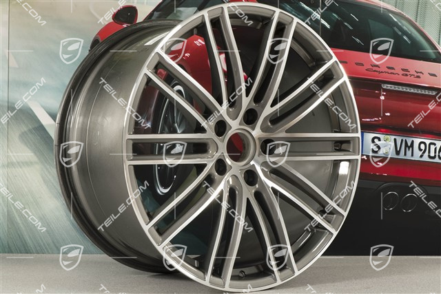 21-inch wheel rim Turbo IV, 11,5J x 21 ET69, Titanium