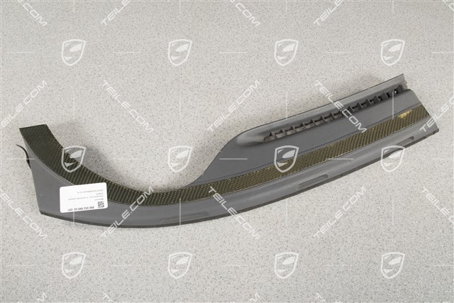 Defrosterblende, CARBON, schlechter optischer zustand, R