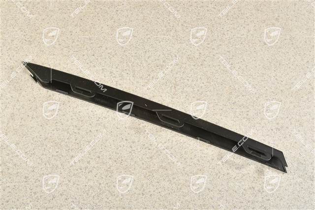 Front bumper disc / trim, Sport Design Package, lower, Black matt, L