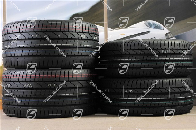 20-inch summer wheels set 911 Turbo III, rims 8,5J x 20 ET51 + 11J x 20 ET52 + summer tyres 245/35 ZR20 + 305/30 ZR20, with TPMS