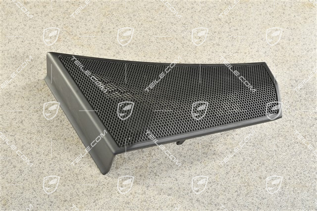 Türverkleidung, Lautsprecherblende, Hinten, Schwarz, L