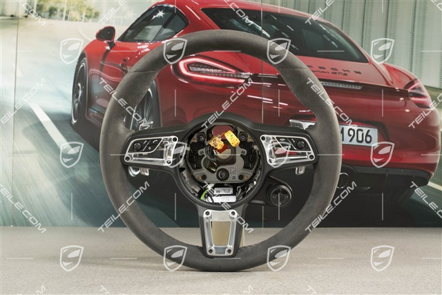 PDK, Sportlenkrad GT Alcantara Schwarz, Multifunktion, Heizung, Sport Chrono Plus
