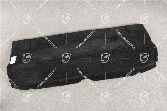 Klebeteppich / Hutablage / Bodenbelag, Schwarz, Targa