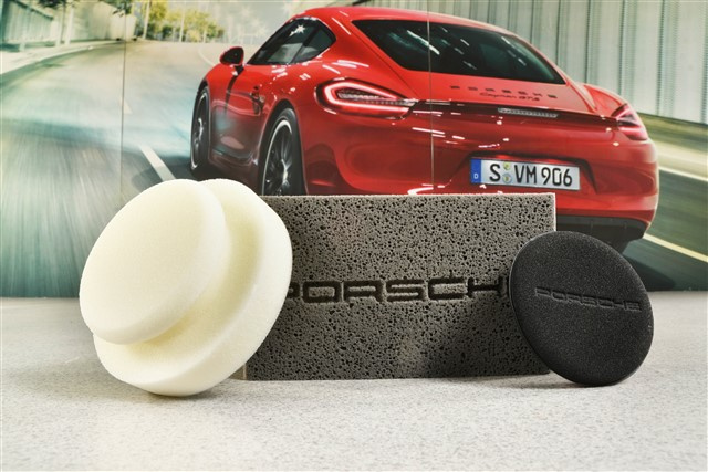 Wachsapplikator Polierpad Schwamm Set 3-Teilig