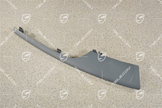 Front bumper disc / trim, prime coated, lower, R