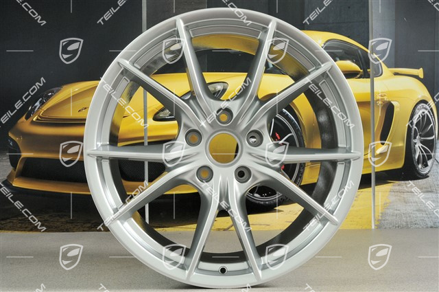 20" Felge Carrera S (IV), 11J x 20 ET56, für den 991.2 C4/C4S / Winterbetrieb, Brilliantchromlack